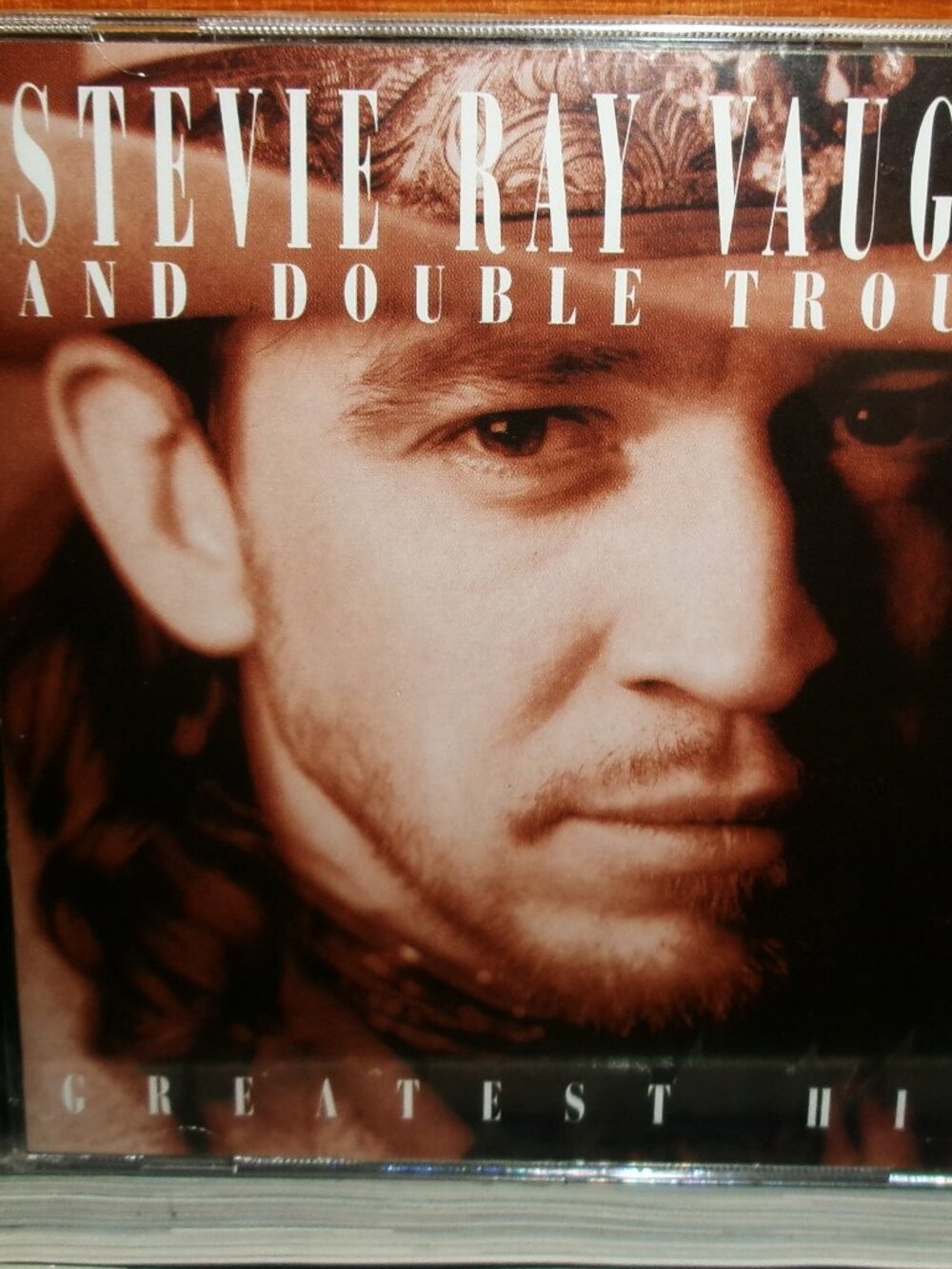 stevie ray vaughan greatest hits new sealed cd  - texas flood blues rock guitar